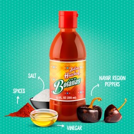 Salsa Huichol Botanas – 15-Pack (12.17 oz Each) – Made with Natural Ingredients, No Artificial Essences – Perfect for Popcorn, Chips, Sausage, and Any Other Snack