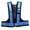 Mizukei Yakutsu 3001004 Multifunctional Safety Vest, Navy Base, Light Blue