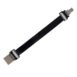 Xiwai CYFPV Cable plano HDMI macho a Micro HDMI macho FPC 1080P para fotografía aérea FPV HDTV multicopter (0,2 m)