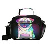 Lunch Box Insulated Soft Lunch Bag Lunch Container Pug Dog