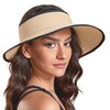Joywant Sun Visor Hats for Women, Women's Summer Ponytail Foldable