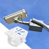 PATIKIL Security Camera Joint Mounting 2 Inch, 1 Pack CCTV