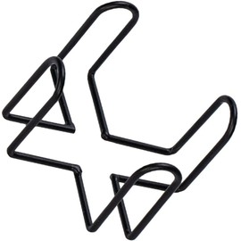 Black Iron Coaster Holder Metal Storage Rack Coasters Shelf for Both Round and Square Coasters Coasters Bar Tools and Drinkware Dining and Entertaining 4.40 X 4.40 X 2.48inch