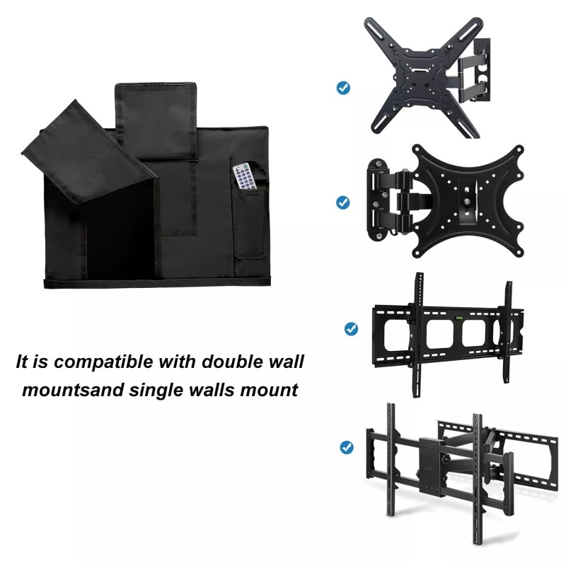 iBirdie Outdoor Waterproof and Weatherproof TV Cover for 50 inch