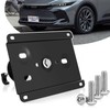 No Drill Tow Hook License Plate Mount Relocator Bracket Kit