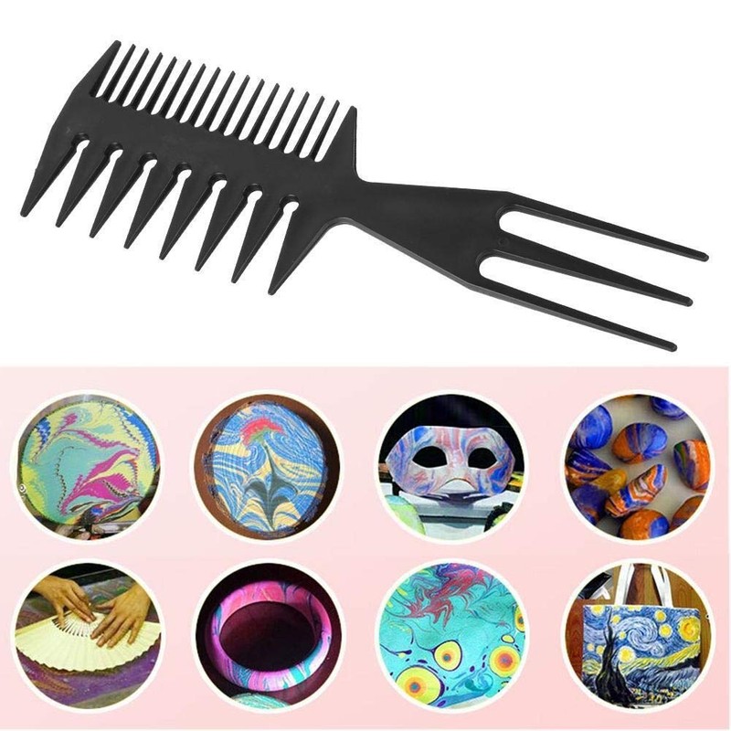 MAGT Marbling Combs, 3 Types Paper Marbling Professional Double Side