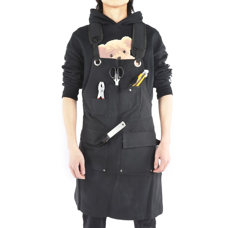 Outdoor Camping Utility Working Canvas Apron Tool Storage Apron with