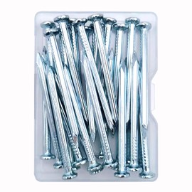 ELOOGAA 40pcs 1-1/2 inch Galvanized Wall Nails for Hanging Pictures,Good Hardness Picture Hanging Nails,Drywall Nails,Hardware Nails,Wood Nails