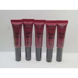 NYX SWEET CHEEKS SOFT CHEEK TINT BLUSH MOUSSE SHOWGIRL 0.40 OZ (LOT OF 5)