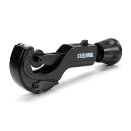 Steelman Metal Pipe and Tube Feed Cutter, Cuts 1-5/8-inch Tube Including Copper, Brass, Aluminum, ABS, and PVC, Die Cast Steel Body, Hardened Steel Blades