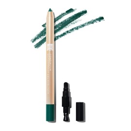 MAKE Continuum Waterproof Gel Eyeliner – Dark Green Eyeliner Pencil – Smudge-Proof Professional Makeup – Blue Green Eyeliner Pen, Emerald