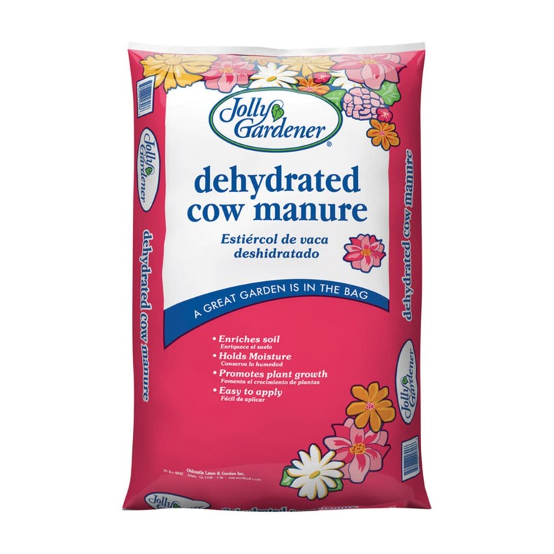 Jolly Gardener 50055027 Dehydrated Cow Manure, 40 Lbs