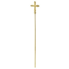 Holy Cross Divine Staff Prop Gold