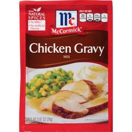 McCormick Chicken Gravy Mix (Pack of 4) .87 oz Packets