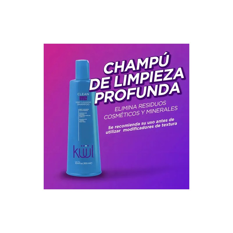 Küül Clean Me Shampoo Deep Cleansing Para Cabello 300 Ml