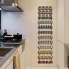 SWOMMOLY Adjustable Wall Mount Spice Rack Organizer, 12-Tier Dual-use (Multi-use)