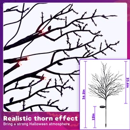 Luiywan Fall Solar Pathway Lights 4PCS, Autumn Outdoor Harvest Decorations, Waterproof Maple Leaves Lights for Lawn Yard Garden Patio Walkway Driveway Landscape Lighting Auto On/Off