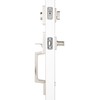 BRINKS Contemporary Keyed Entry Door Handleset with Flat Lever and