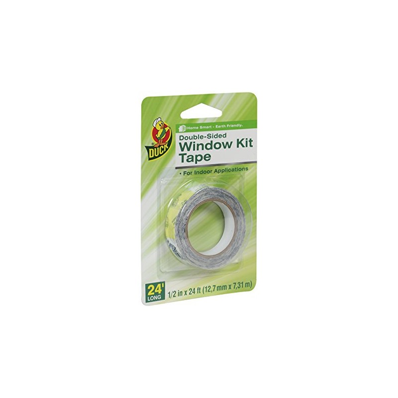 Duck Brand 281075 Double-Sided Indoor Replacement Tape for Window Kits,