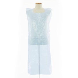 Midori Anzen Verde Poly Guard Aprons (50 Pieces) Blue