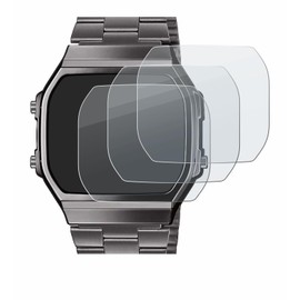 BROTECT Anti-Glare Protective Glass for Casio A168WEGG-1BEF (Pack of 3) Protective Film Tempered Glass Matt [Extremely Scratch-Resistant 9H, Anti-Reflection]