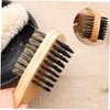 FOMIYES 2pcs Men's Beard Styler Bristle Brush Beard Comb Styling