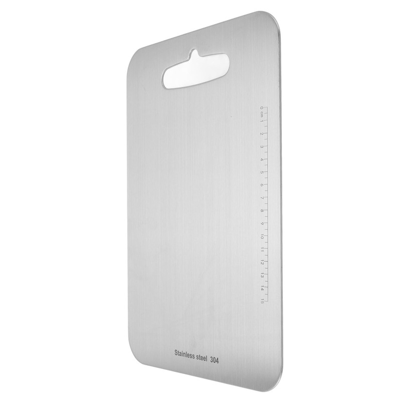 Cutting Board Double Sided 304 Stainless Steel Easy Cleaning for