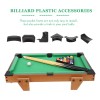 2 Sets Pool Table Middle Hole Mats Tail Hole Edges
