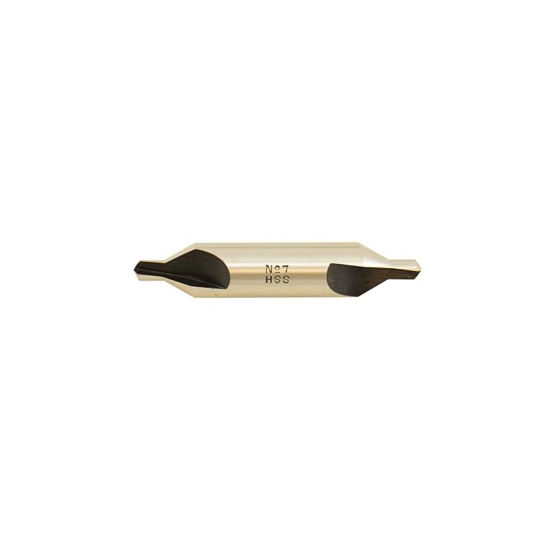 SHARS #8 HSS Center Drill Combined Drill & Countersink New