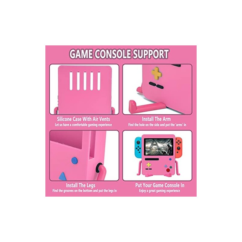 Cartoon Cute Switch Games Estuche rígido Protector para Switch Console