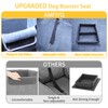 AMFIYQ Dog Car Seat for Small Dogs, Dog Booster Seat