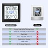 KIDLEDUCT Indoor Outdoor Thermometer Wireless Battery Powered, High Precision Inside