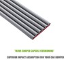VEXPLO DIY Car Bumper Protector Guard, Strong Self Adhesive Rubber