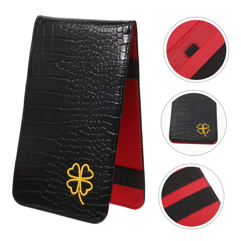 CORHAD Professional Golf Scorecard Holder Compact Scorekeeping Book for Golfers