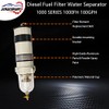 Filtro de combustible diesel mejorado, separador de agua marina, equivalente