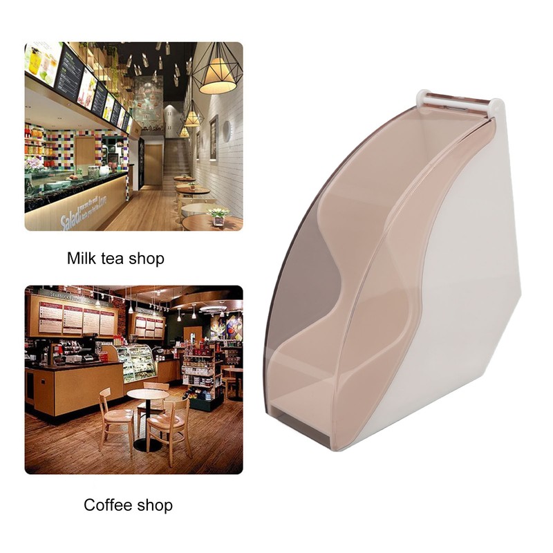 Coffee Filter Paper Storage Box Dustproof Plastic Filter Paper Rack