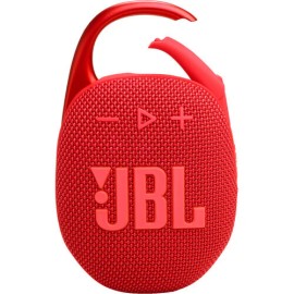 JBL Clip 5 Red Rechargeable Portable Wireless Bluetooth Speaker Waterproof IP67