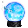 shoperama Magic Crystal Ball 20 cm with Foot Light and