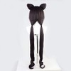 Sweeteasy Virtual YouTuber VTuber Inuyoko Cosplay Wig with Ears, Heat