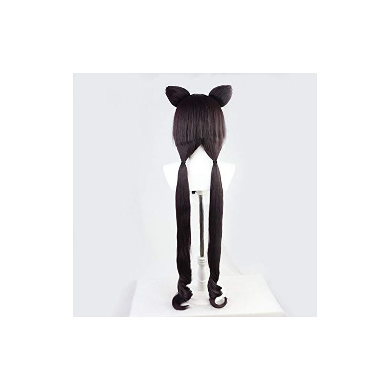 Sweeteasy Virtual YouTuber VTuber Inuyoko Cosplay Wig with Ears, Heat