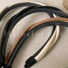 Herbeluemily Headband with Faux Leather, Cross, Twist, Braided Style, Rope