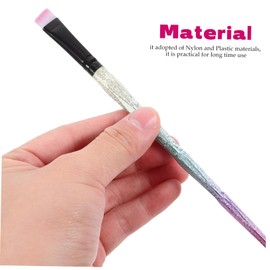 Baluue Professional Makeup Brush with Nylon Bristles and Plastic Handle for Women for Blush and Powder Application for Daily and Professional Use