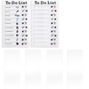 MEISO 2 Pack To Do List Checklist Board, Chore Chart