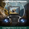 Digital Binoculars Camera, 2.4" LCD Display 12x Optical Zoom 8X