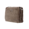 Mandarina Duck Women's Mellow Velvet Pochette, taupe