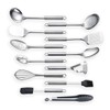 Berglander Cooking Utensil Set 12 Piece Stainless Steel Kitchen Tool