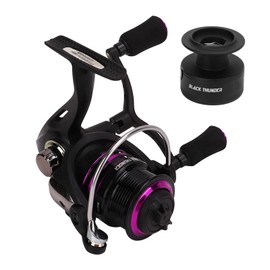 Carbon Fiber Fishing Reel,Handle Baitcasting Trolling Reel,Rocker Left Right Fishing Reel,Spinning Reel Metal High Hardness Double Rocker Arm Reel with Shallow Line Cup for Ice Fishing(1000)