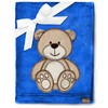 Be Mammy BE20-168 Warm Baby Blanket Baby Gift (Dark Blue