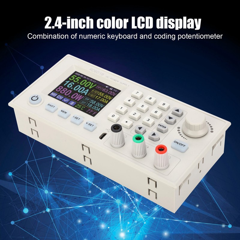CNC DCDC Buck Module Buck Boost Power Supply Adjustable Adapter