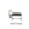 HAHIYO 25mm Diameter Shower Door Wheels Smooth Rolling Sturdy Easy
